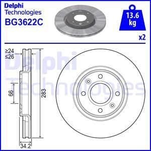 Brake Disc BG3622