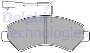 Brake Pad Set, disc brake LP1993