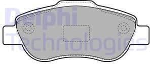 Brake Pad Set, disc brake LP1929
