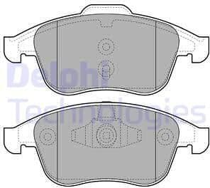 Brake Pad Set, disc brake LP2079
