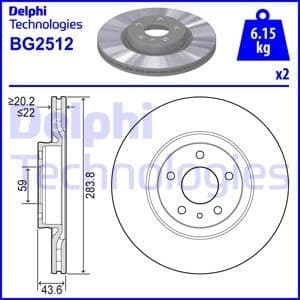 Brake Disc BG2512