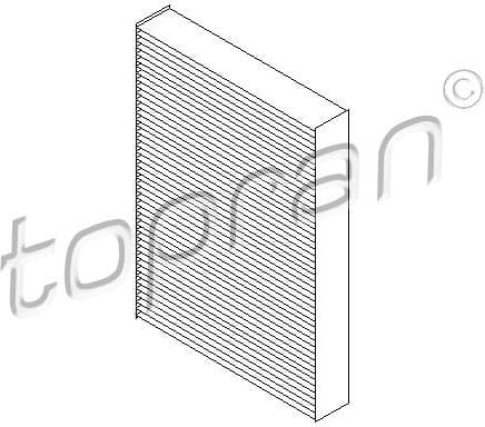Filter, cabin air 700 130