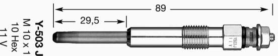 Glow Plug D-Power 1009