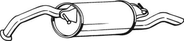 Rear Muffler 228-045
