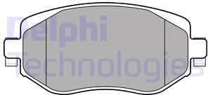 Brake Pad Set, disc brake LP3306