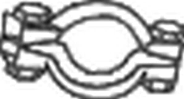 Clamping Piece, exhaust system 254-950