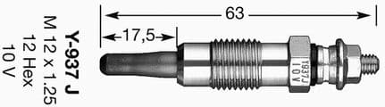 Glow Plug D-Power 7503