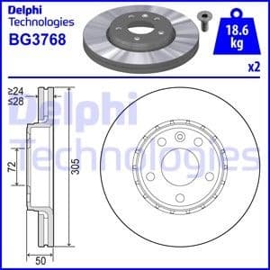 Brake Disc BG3768