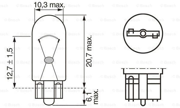 Bulb, boot light Pure Light BL 1 987 301 028 - image 5