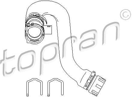 Radiator Hose 501 563