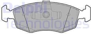 Brake Pad Set, disc brake LP2274