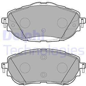 Brake Pad Set, disc brake LP2691