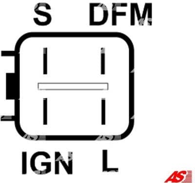 Alternator Regulator AS ARE0045 - image 3