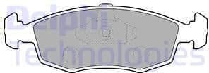 Brake Pad Set, disc brake LP1549