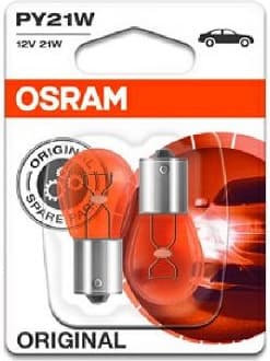 Osram Bulbs PY21W 12V BAU15S UNV1 2vnt - 7507-02B