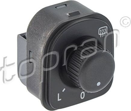 Switch, exterior mirror adjustment 115 166