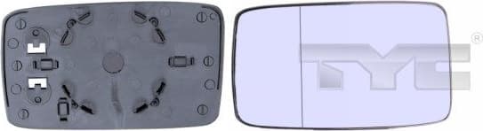 Mirror Glass, exterior mirror 331-0004-1