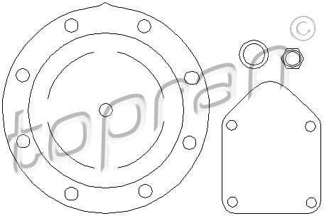 Membrane, vacuum pump 101 494