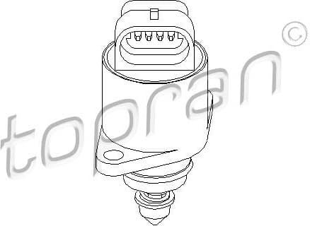 Idle Control Valve, air supply 206 168 - image 2