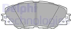 Brake Pad Set, disc brake LP2003