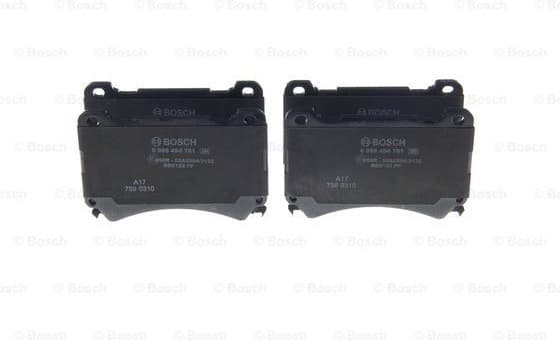 Brake Pad Set, disc brake 0986494781