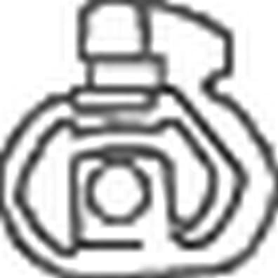 Mount, exhaust system 255-026