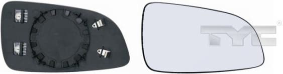 Mirror Glass, exterior mirror 325-0059-1