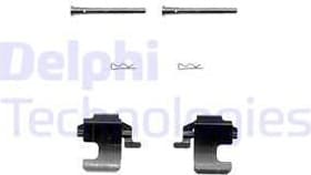 Accessory Kit, disc brake pad LX0270