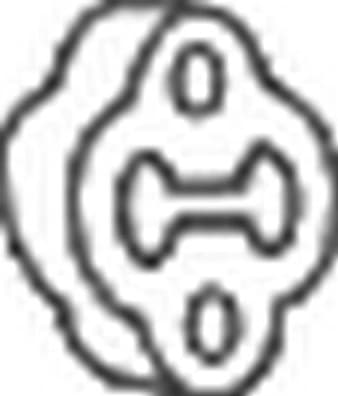 Mount, exhaust system 255-170