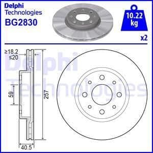 Brake Disc BG2830