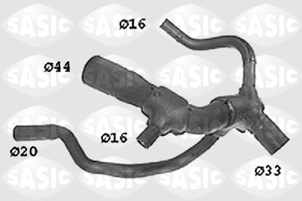 Radiator Hose SWH6653