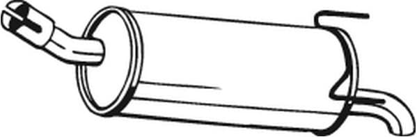 Rear Muffler 185-639