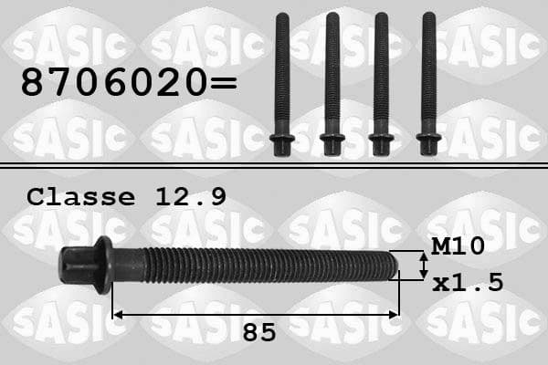 Pulley Bolt 8706020