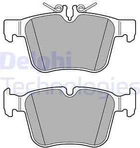 Brake Pad Set, disc brake LP2763