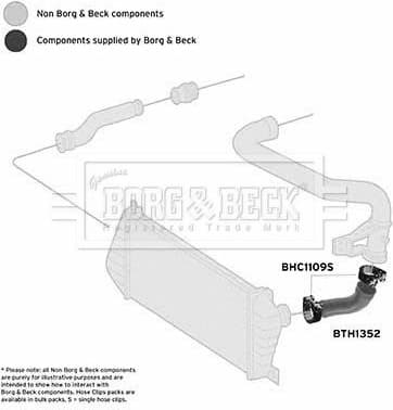Charge Air Hose BTH1352