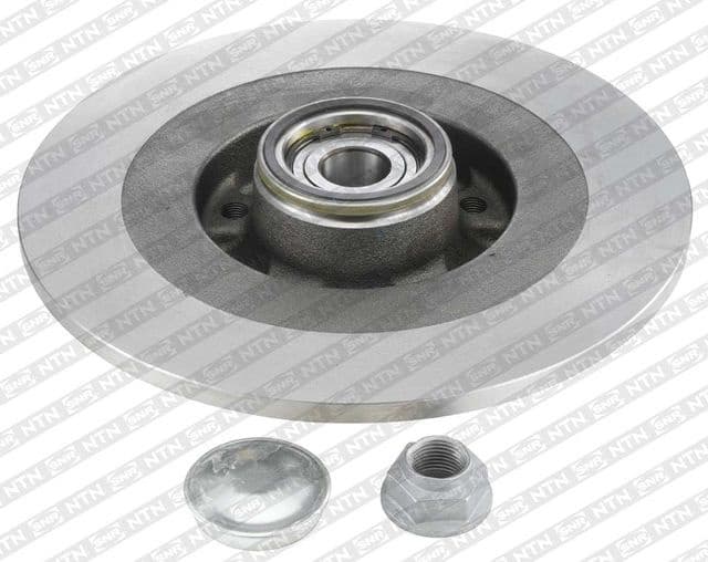 Brake disc with bearing, Top Quality KF15590U