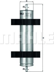 Filter diesel fuel KL478