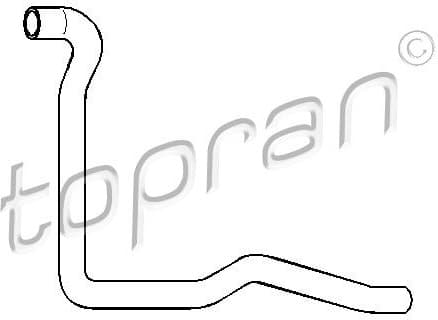 Hose, heat exchanger (heating) 108 316
