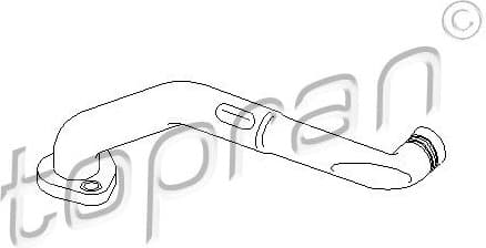 Hose, cylinder head cover ventilation 110 339 - image 2