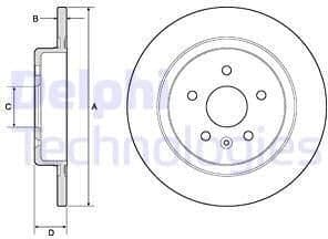 Brake Disc BG4760C
