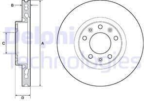 Brake Disc BG4669C