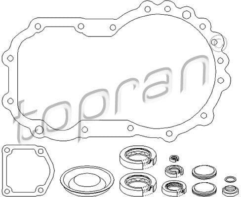 Gasket Set, manual transmission 111 408