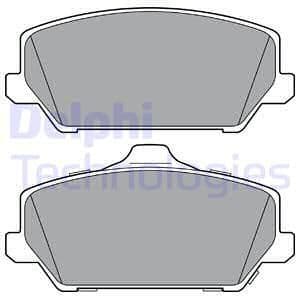 Brake Pad Set, disc brake LP3403