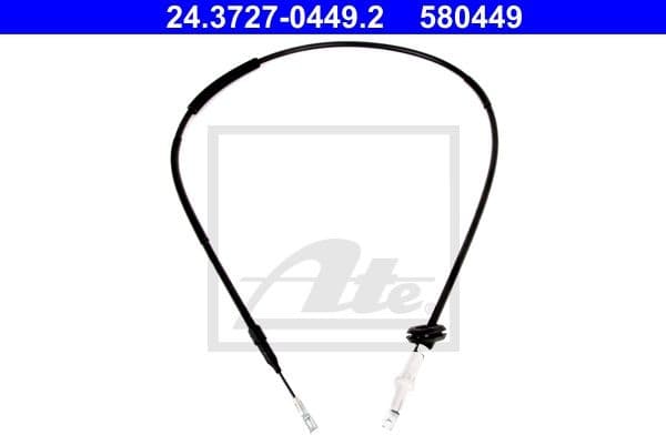 Cable Pull, parking brake 24.3727-0449.2 - image 2