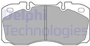 Brake Pad Set, disc brake LP2138