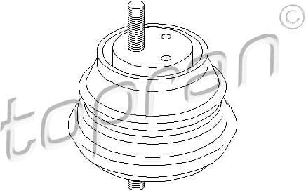 Mounting, engine 500 005