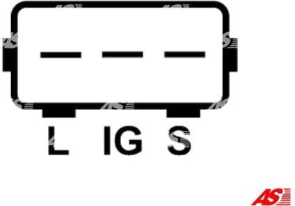 Alternator AS A6104 - image 5