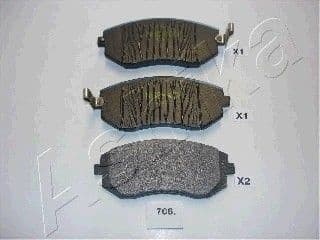 Brake Pad Set, disc brake 50-07-706