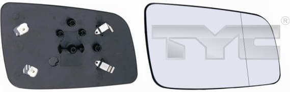 Mirror Glass, exterior mirror 325-0016-1