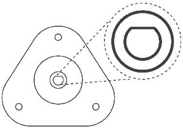 Repair Kit, suspension strut support mount Suspension Mounting Kit SM5658 - image 3